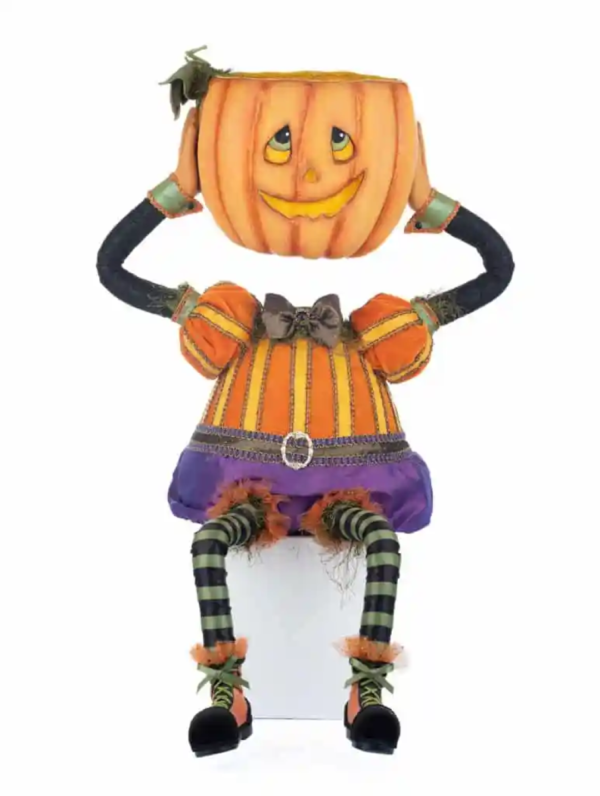 Percy Pumpkin Head Candy Bowl