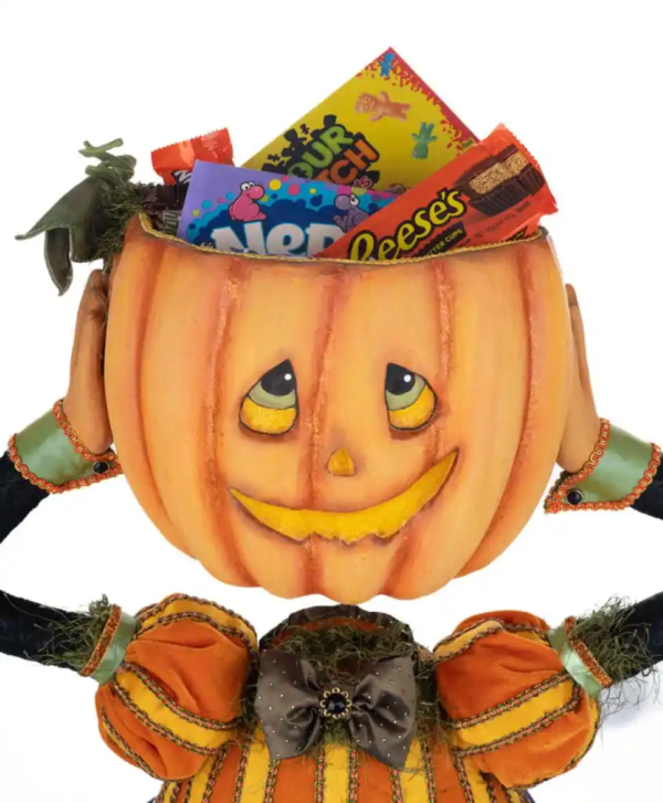 Percy Pumpkin Head Candy Bowl - Image 3