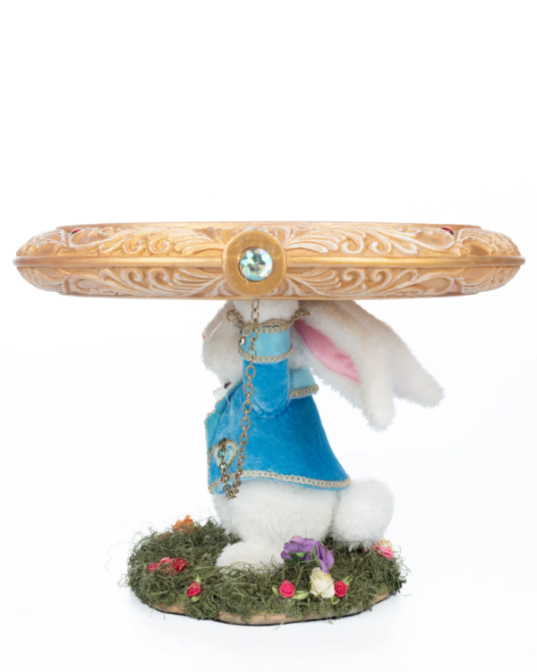 White Rabbit Cake Plate - Image 3