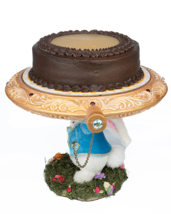 White Rabbit Cake Plate - Image 6