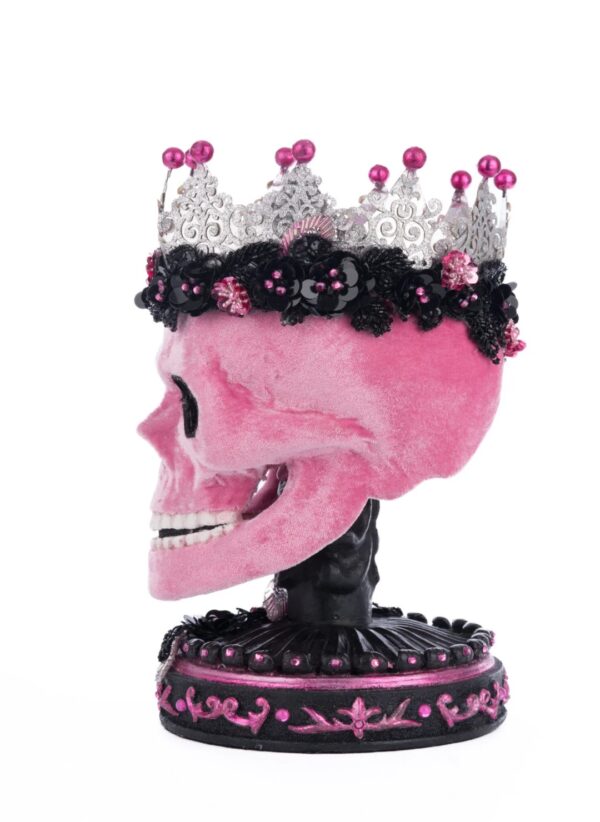 Pink Panic Skull Trinket Box - Image 3