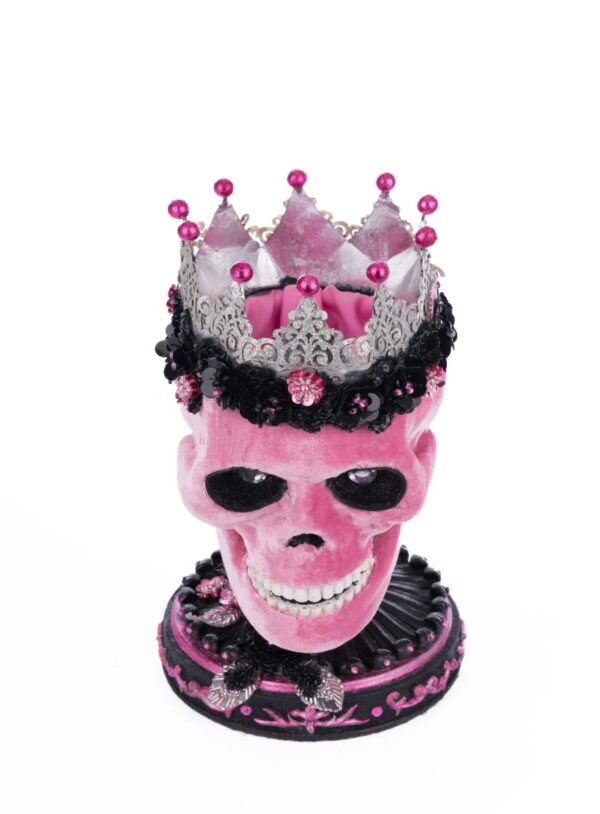 Pink Panic Skull Trinket Box - Image 6