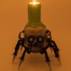 Chaotic Spider Skull Candle Holder - Image 5